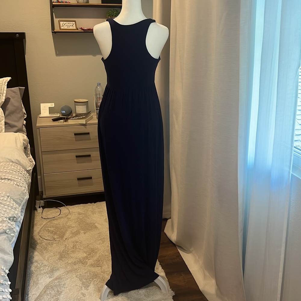 Navy blue maxi dress - Picture 7 of 7